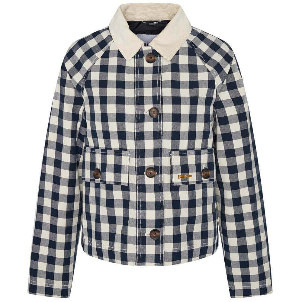 Barbour Maddison Gingham Casual Jacket